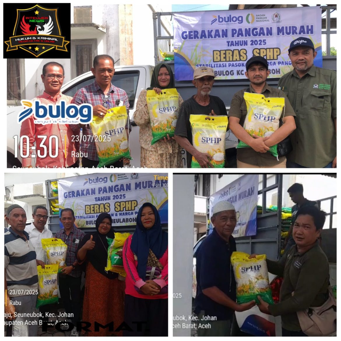 Gerakan Pangan Murah Beras SPHP: Pemerintah Tegaskan Komitmen Stabilisasi Pasokan dan Harga Pangan dalam rangka mewujudkan Ketahanan Pangan di Aceh Barat