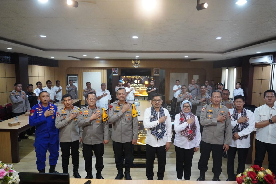 Kompolnas-Polda Sulbar Jalin Sinergi Awasi Proses Hukum