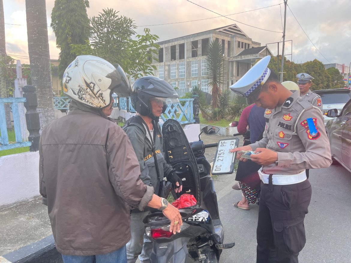 27 Tilang Tertib di operasi Patuh Sulbar