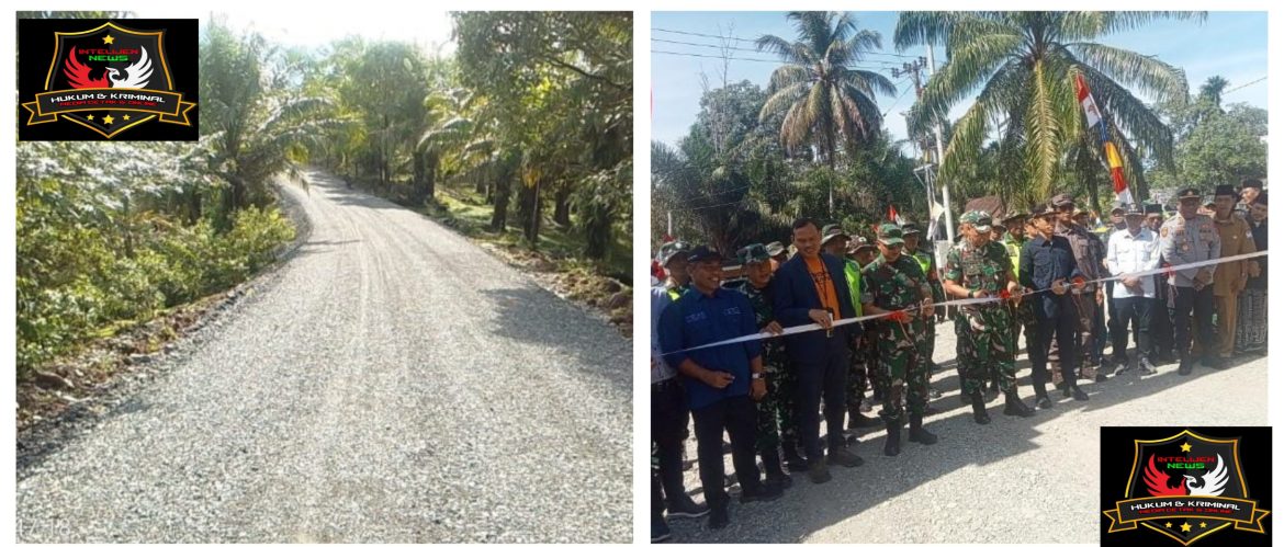 Peresmian Ruas Jalan Alternatif Seumuleng–Cot Murong Sepanjang 6,048 Meter.