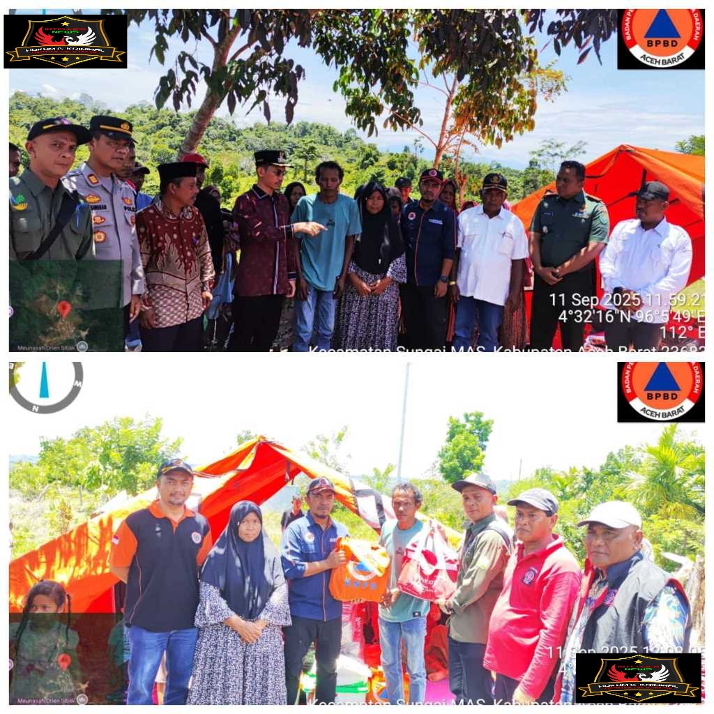 Pemerintah Aceh Barat Salurkan Bantuan Logistik untuk Korban Kebakaran di Gampong Drien Sibak