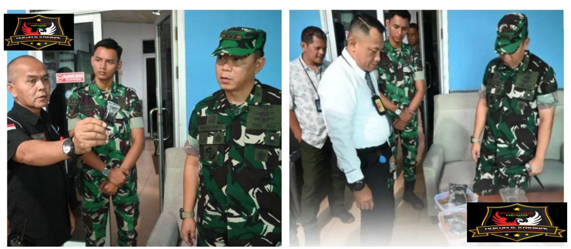 Lanud SIM dan Avsec Bandara Gagalkan Penyelundupan Sabu 1 Kg di Gudang Kargo