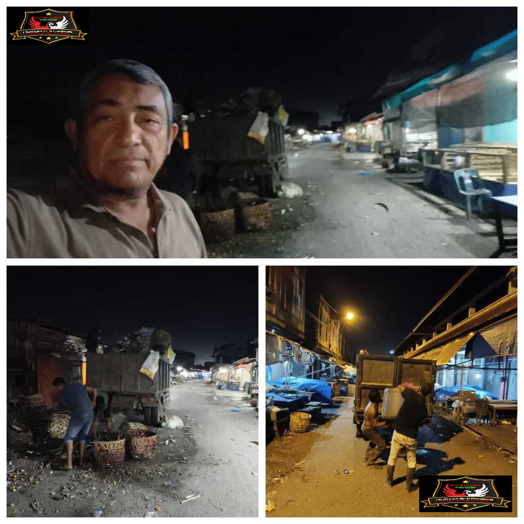 Pembersihan Malam di Kota Meulaboh: Bukti Nyata Dedikasi Tanpa Libur.