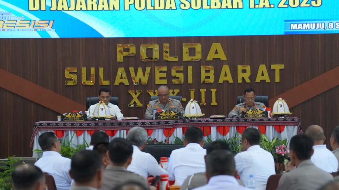 Kapolda Sulbar: Audit Kinerja Kunci Transformasi Polri Presisi