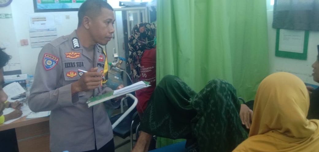 Mendapat Laporan, Polsek Kalukku Datangi TKP 4 Pemuda Tewas diduga Usai Menenggak Minuman Oplosan