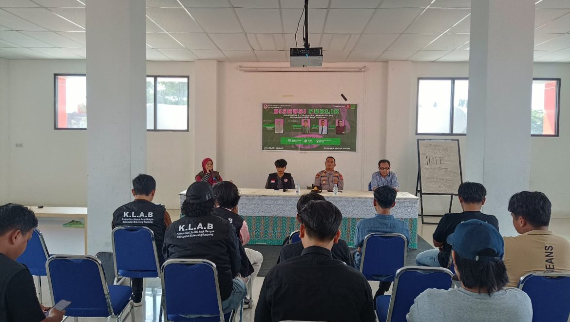 Diskusi Literasi di Sidrap Meneguhkan Komitmen Demokrasi yang sehat