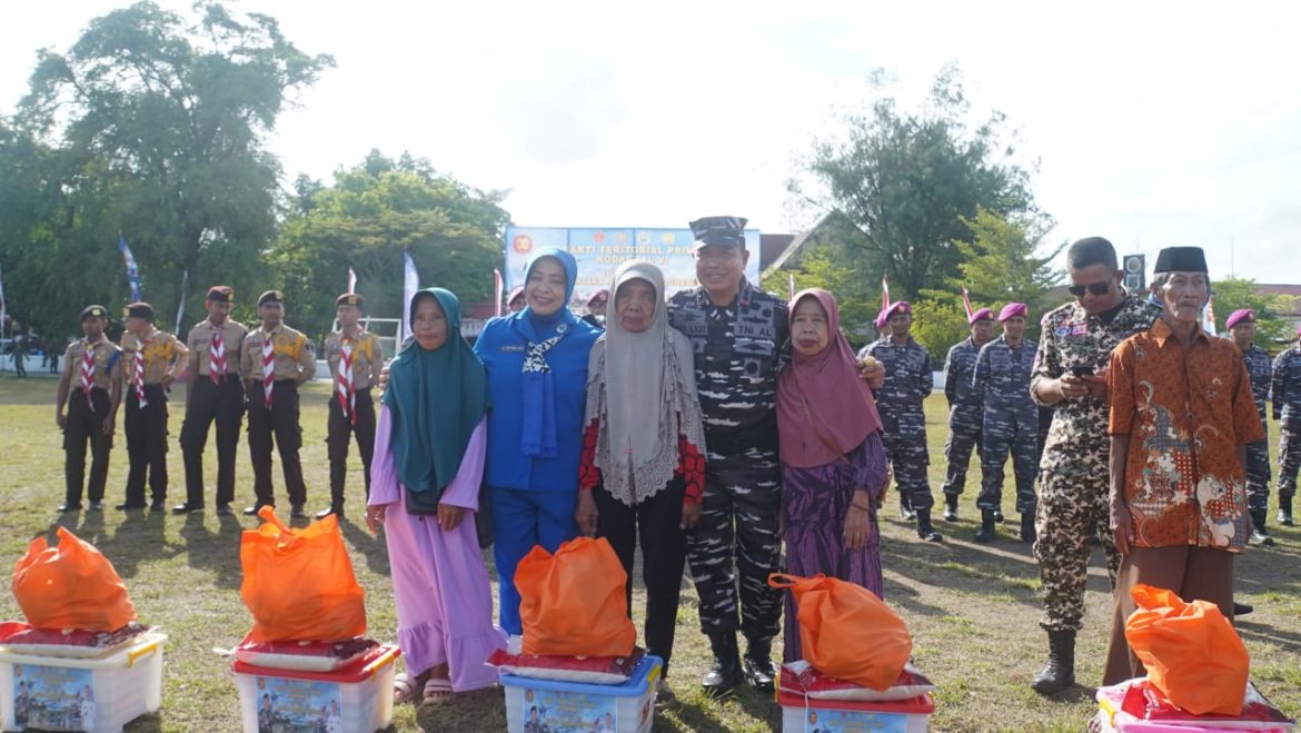Komandan Kodaeral VI Resmi Buka Bakti Teritorial Prima Di Kepulauan Selayar