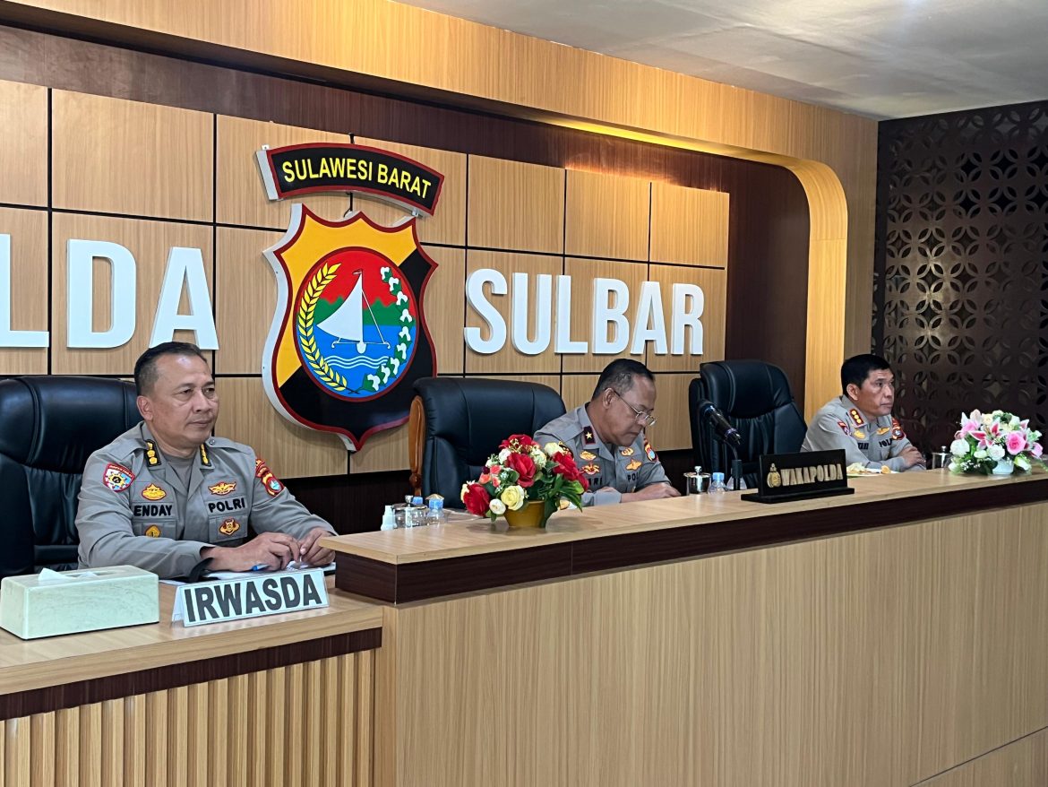 Wakapolda Sulbar dan Jajaran Ikuti Dialog Strategis Nasional, Dorong Akselerasi Transformasi dan Reformasi Polri