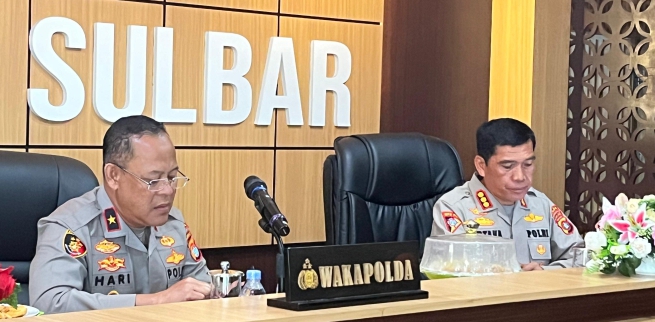 Daring, Wakapolda Sulbar dan Jajaran Ikuti Dialog Strategis Nasional “Akselerasi Transformasi Polri” Perkuat Reformasi Institusi