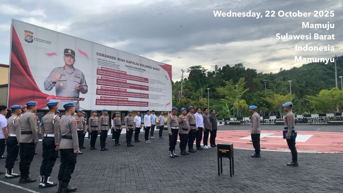 Bangun Budaya Pelaporan dan Akuntabilitas, Kabid Propam Polda Sulbar Tekankan Pentingnya WBS dan SP4N-Lapor