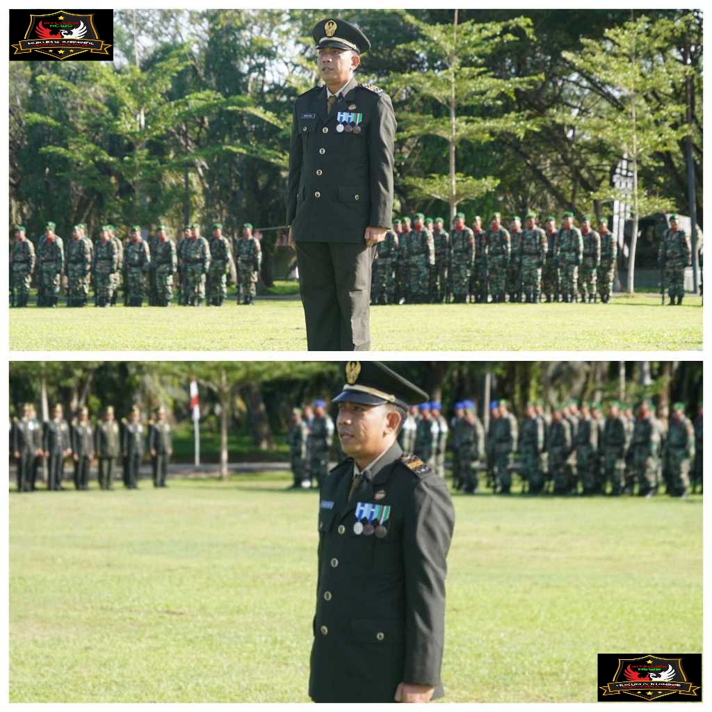 Upacara HUT ke-80 TNI di Korem 012/TU Berlangsung Khidmat dan Penuh Makna.