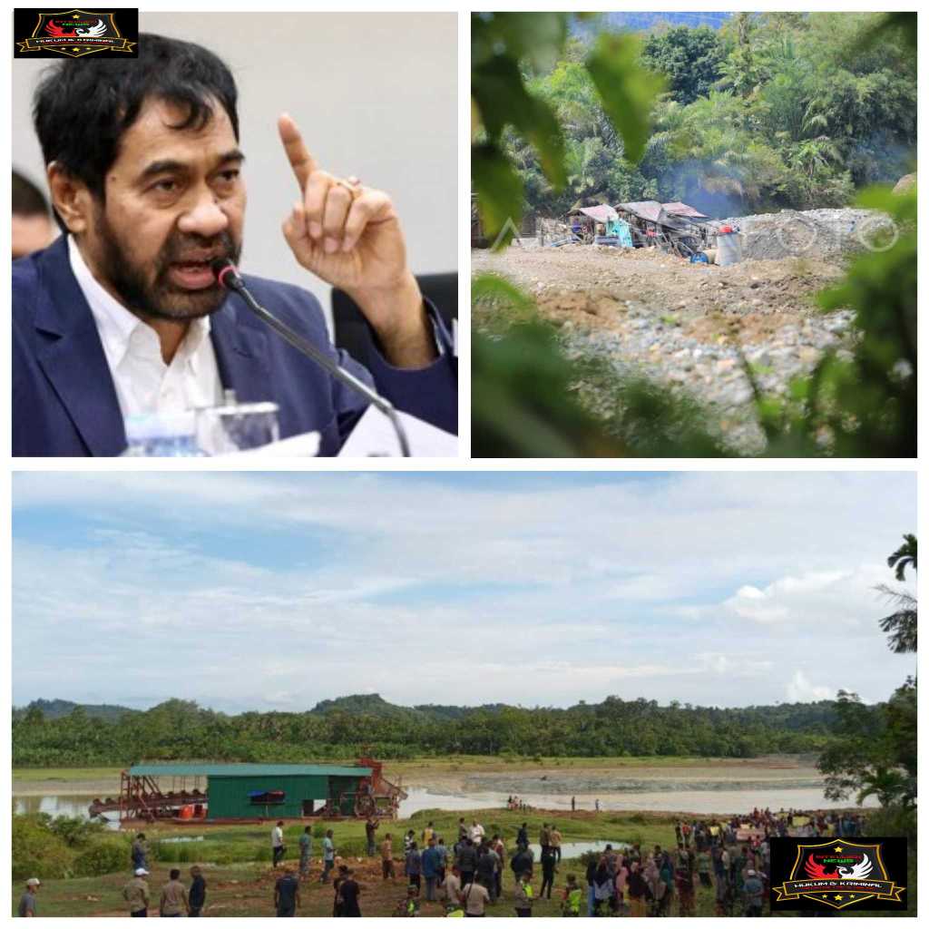 GUBERNUR ACEH ULTIMATUM TAMBANG ILEGAL: 2X24 JAM ANGGARKAN ALAT BERAT DARI HUTAN.