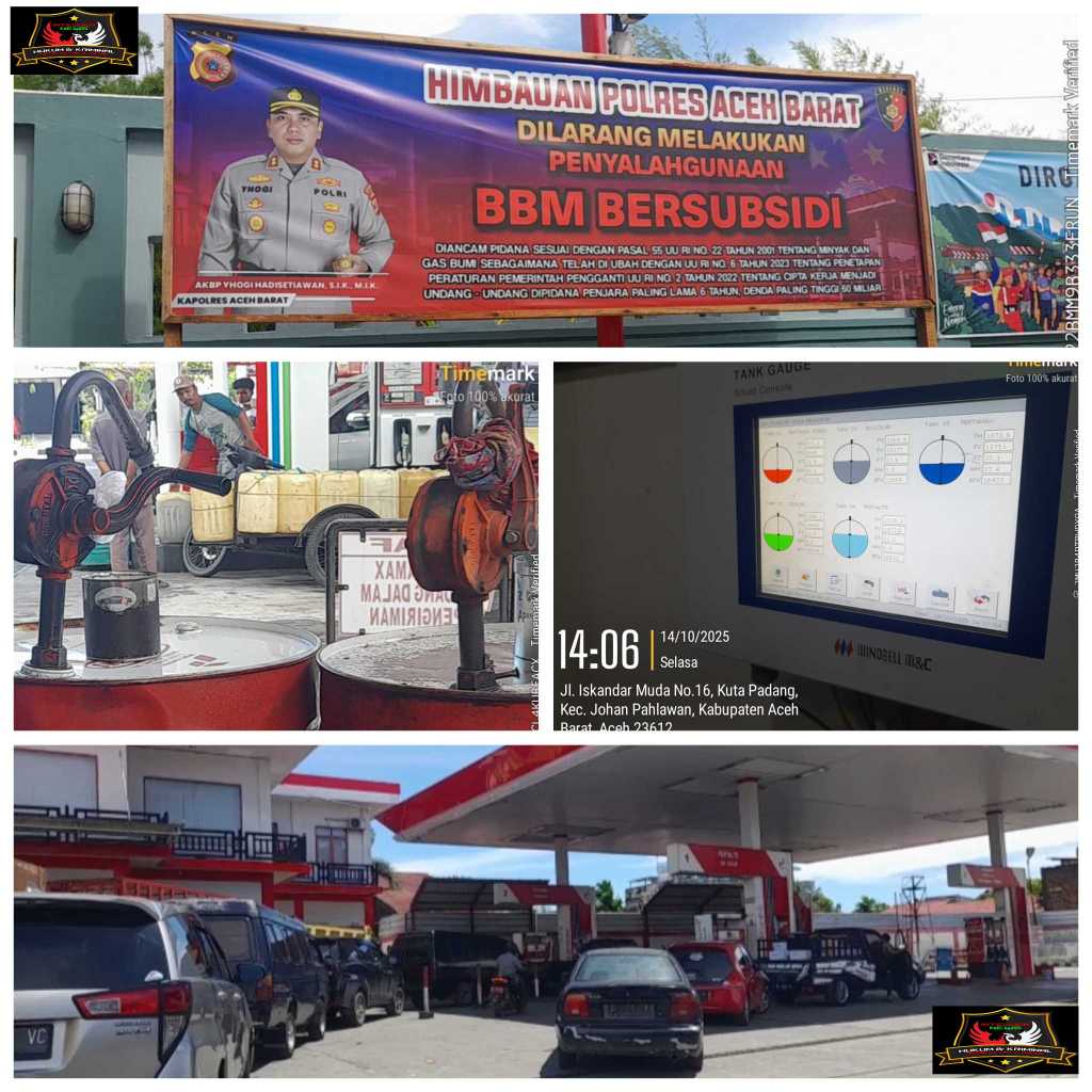 Antrean BBM Subsidi di Meulaboh Semakin Parah: Pemerintah dan APH Diminta Bertindak Tegas.