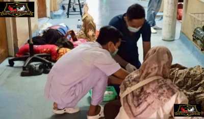 Kapasitas RSUD Cut Nyak Dhien Meulaboh Kewalahan, Pasien Terpaksa Dirawat di Lantai IGD.