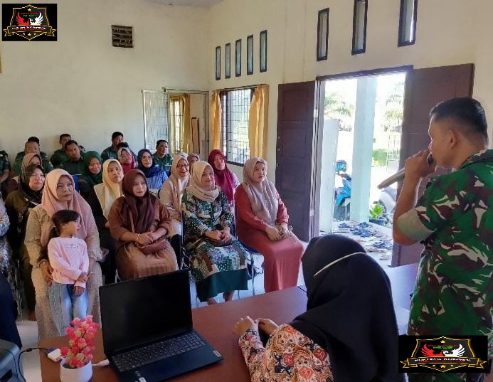 Kodim 0105/Abar dan BKKBN Meureubo Sinergi Wujudkan Keluarga Sehat dan Sejahtera.