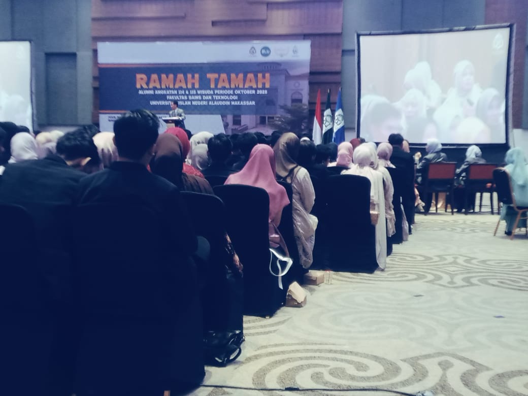 Ramah Tamah Wisuda Sarjana Angkatan 114 dan 115 Fakultas Sains dan Teknologi UIN Alauddin Makassar