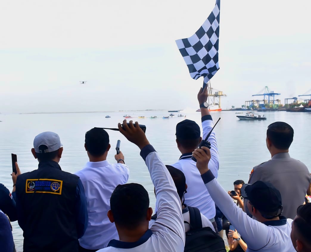 Kodaeral VI Navy Open Water Sport Competition 2025 Mulai Perlombakan Dayung Perahu Naga