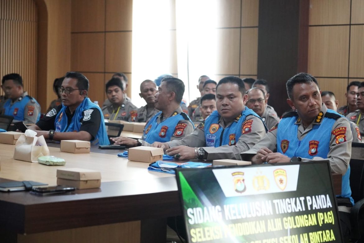 Polda Sulbar Harap Hasil Seleksi PAG dan SBP Ciptakan Personel Polri Berintegritas dan Berkualitas