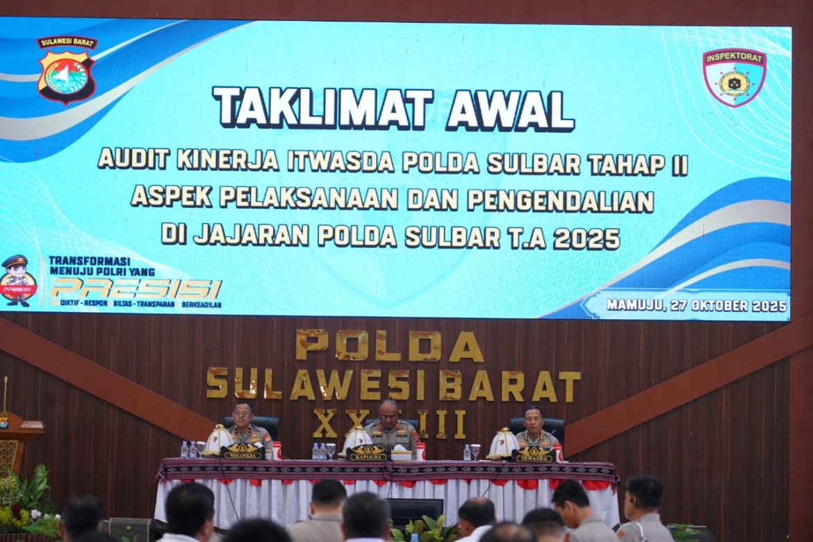 Kapolda Adi Deriyan: Pimpinan Kesatuan Harus Tanggung Jawab atas Setiap Rupiah Anggaran