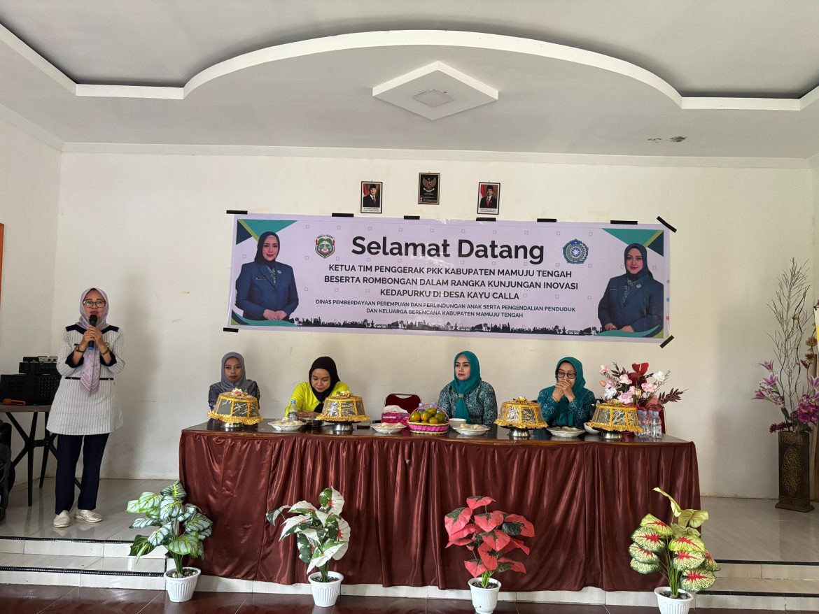 Kepala Desa Kayu Calla Apresiasi Kunjungan Ketua TP PKK Mamuju Tengah: Dorongan Inovasi dan Semangat Baru bagi Masyarakat Desa