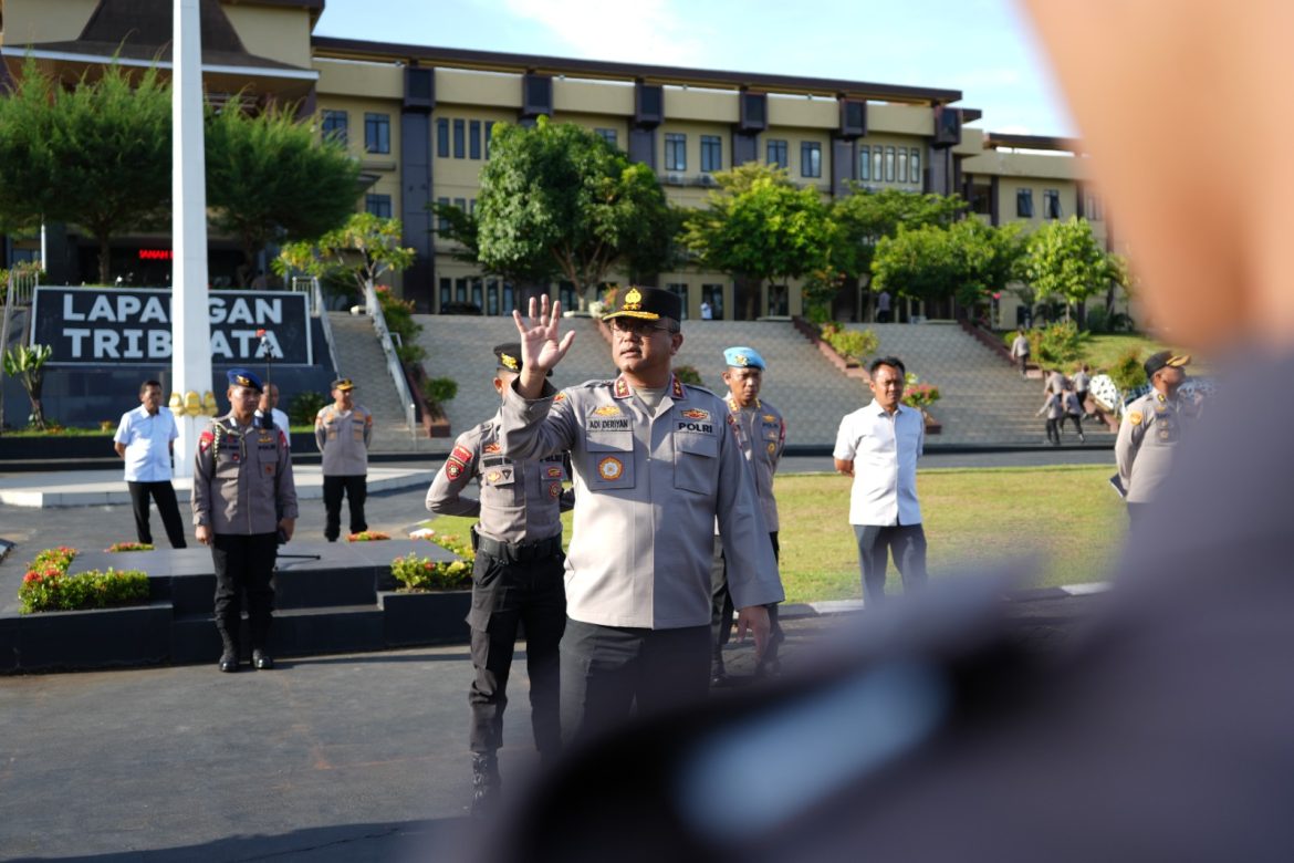 Komandan Harus Rela Berkorban: Pesan Tegas Kapolda Sulbar untuk Bhayangkara Muda