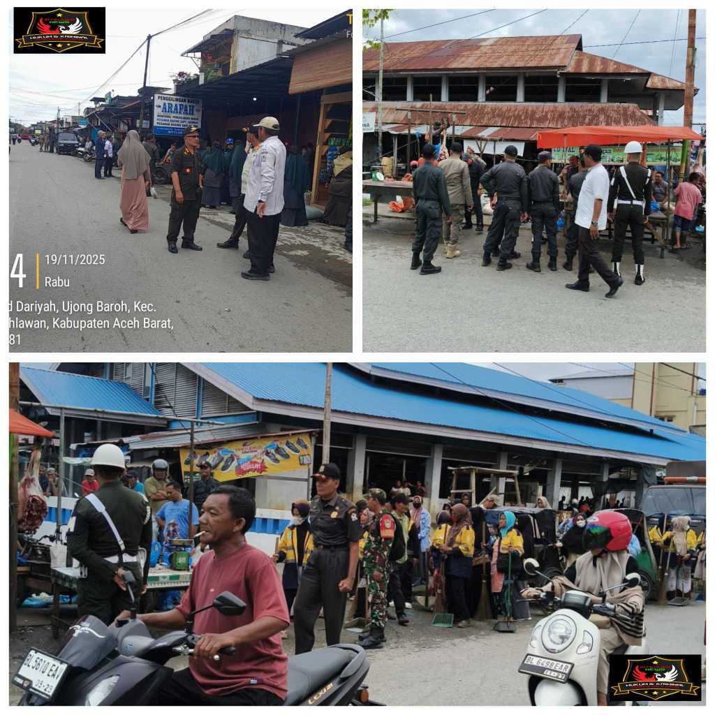 Satpol PP-WH Tegas: Tidak Ada Lagi PKL di Badan Jalan Meulaboh.