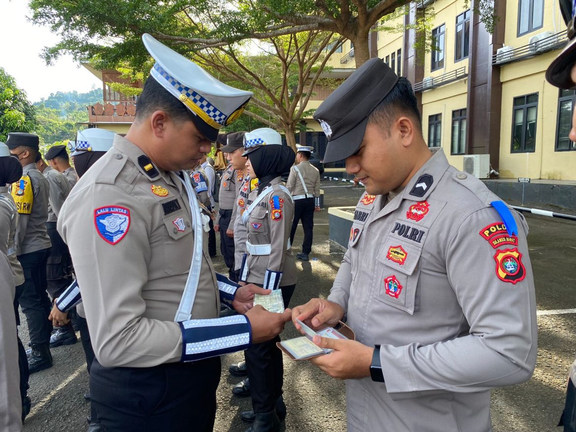 Kasubdit Kamsel Polda Sulbar Pastikan Personel Lengkap dan Siap Jalankan Oprasi Zebra Marano