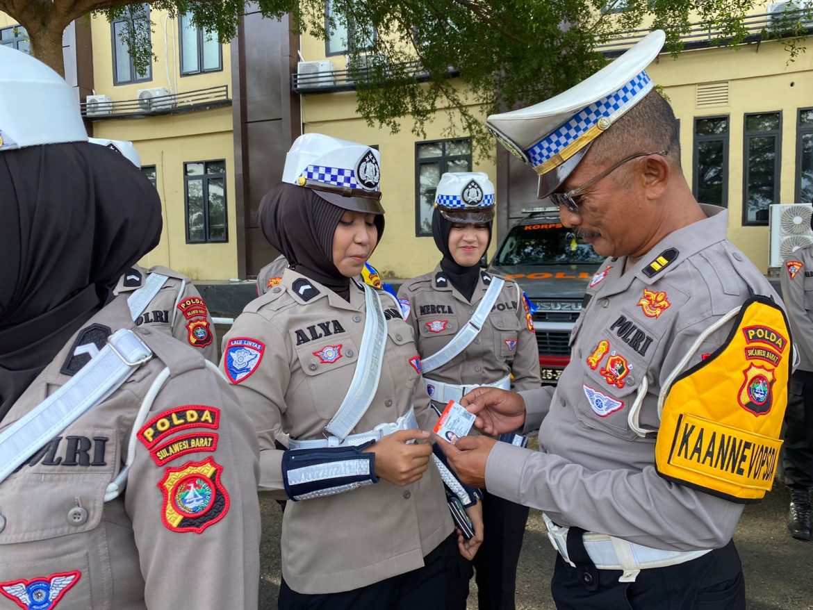 AKBP Anindhita Rizal Tegas Periksa Kelengkapan Personel Jelang Oprasi Zebra Marano 2025
