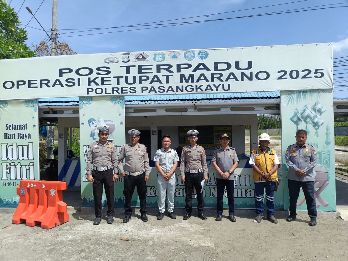 Subdit Kamsel Polda Sulbar Survey Sarana dan Prasarana Jalan di Pasangkayu, Identifikasi Titik Rawan