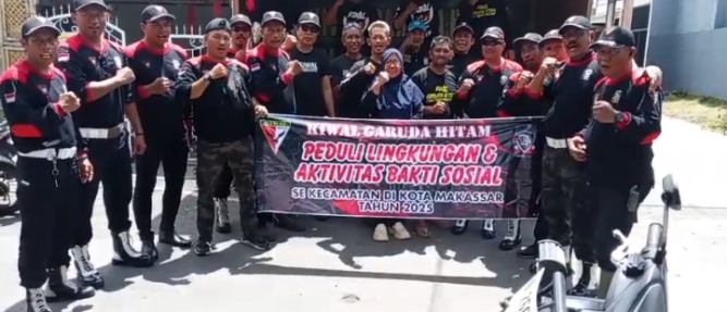 Kiwal Garuda Hitam Komandan Provos Alex Gelar Bakti Sosial di PAC Rappocini, Bukti Nyata Kepemimpinan, Kepedulian, dan Dukungan terhadap Keamanan Kota Makassar