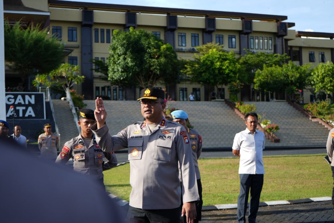 Kapolda Sulbar Irjen Adi Deriya: “Disiplin dari Hati, Kesatria Bhayangkara Harus Jadi Teladan!”