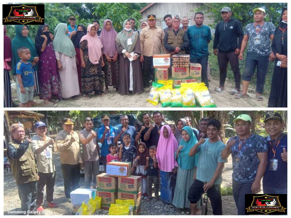 Dewan Pimpinan Cabang Macan Asia Indonesia Kabupaten Aceh Barat. Distribusi Logistik Bantuan Sembako & Santunan Anak Yatim/Janda Korban Bencana Alam.