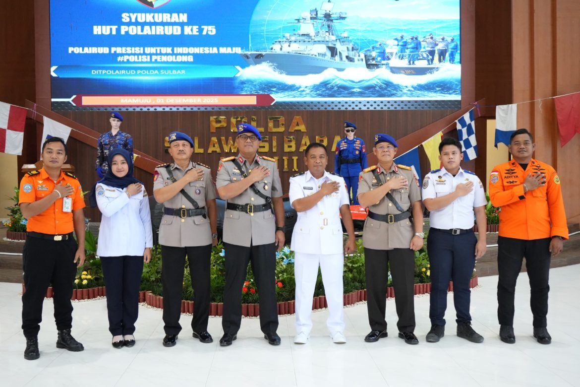HUT ke-75 Polairud Polda Sulbar Meriah, Semangat Kebersamaan dan Apresiasi Kinerja
