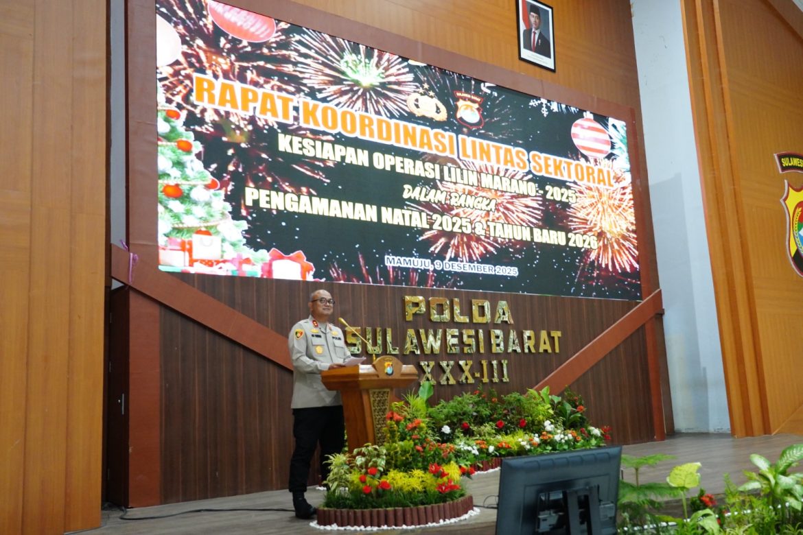 Rakor Linsek Operasi Lilin Marano 2025: Kapolda Sulbar Tekankan Sinergi dan Kesiapsiagaan