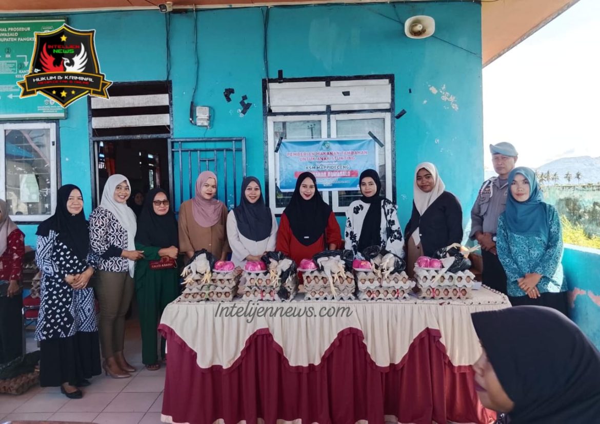 Dukung Program Kesehatan, Polsek Segeri Hadiri Kegiatan Bantuan Makanan Cegah Stunting di Kelurahan Bawasalo