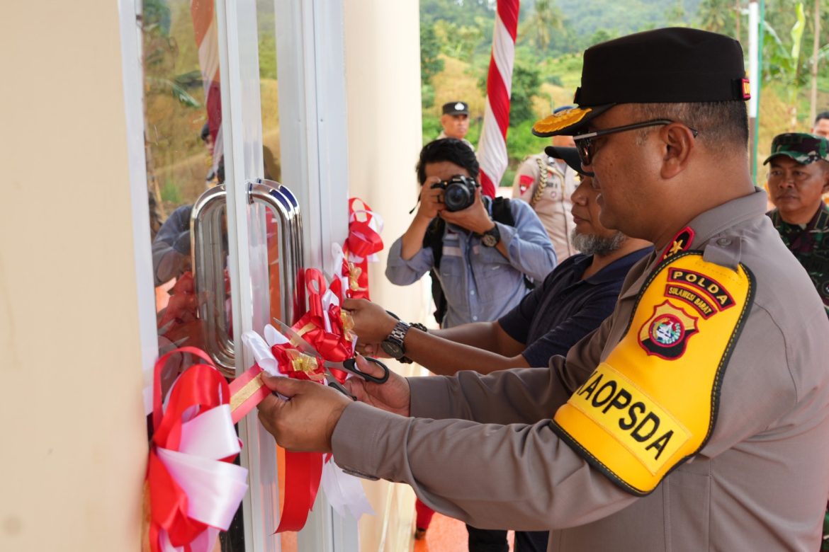Resmikan Sport Center, Kapolda Sulbar: Tempat Berlatih dan Silaturahmi Bagi Personel dan Masyarakat