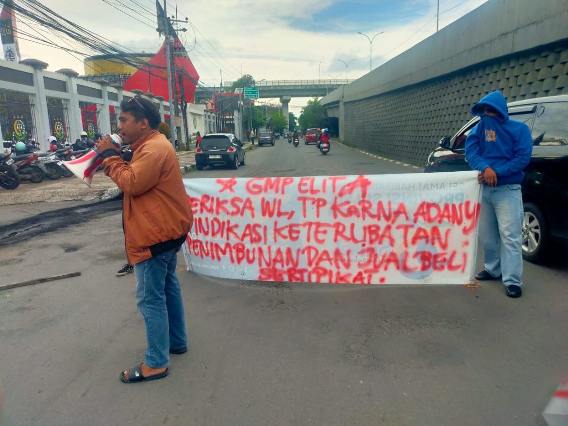 Massa Kembali Gelar Aksi Unjuk Rasa, Kejati Sulsel Dinilai Tutup Mata