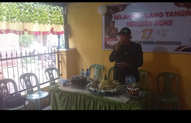 Media Intelijen News Rayakan HUT ke-17, Pimred Safril, S.H.: “Kami Tetap Berdiri untuk Profesionalisme dan Kontrol Sosial”
