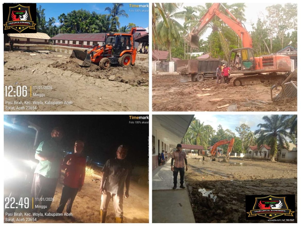 Pemulihan Pasca Banjir: SD Negeri Pasie Birah Kembali Bersih.