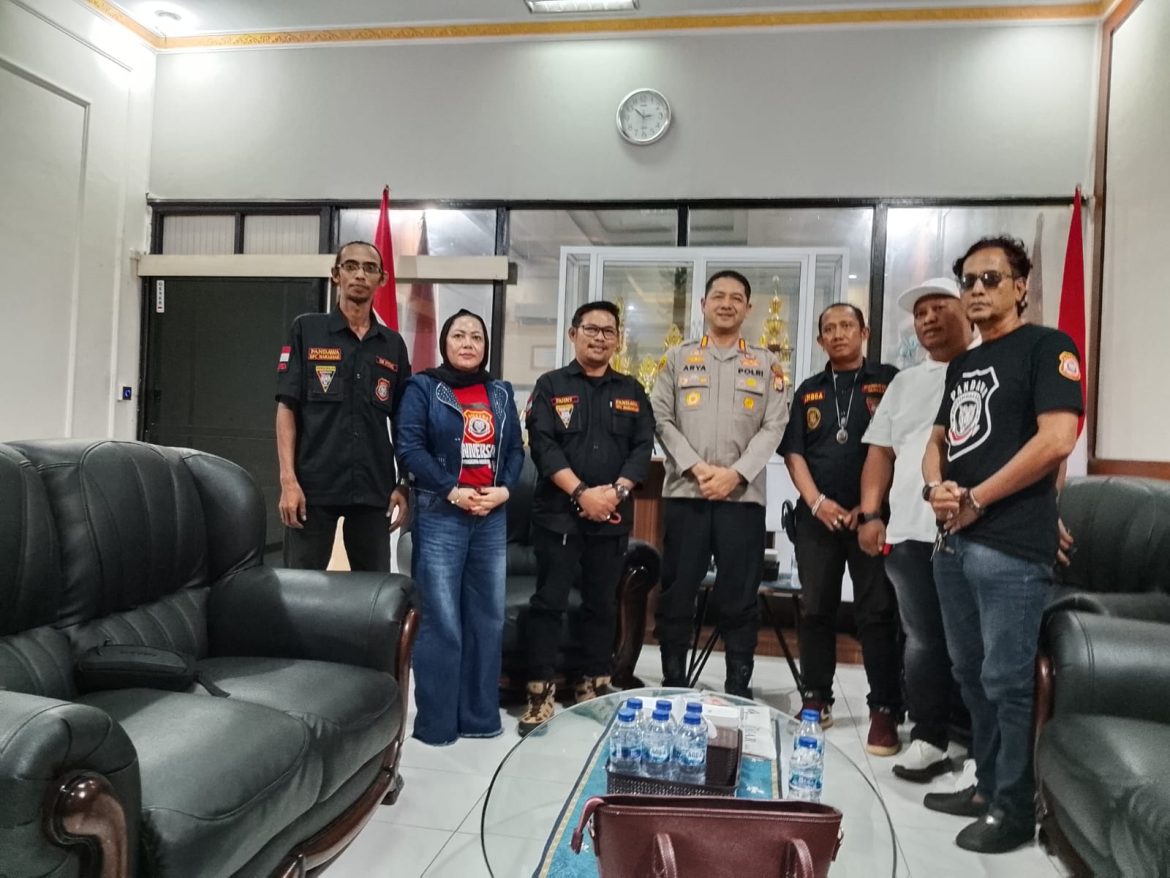 Kapolrestabes Makassar Terima Paparan Program Strategis Ormas Pandawa Pattingalloang indonesia