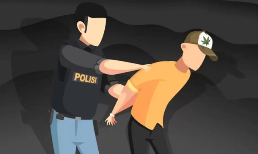 Polsek Bersama Sat-Narkoba Polres Pasangkayu Amankan Kurir Bawah Sabu di Malei