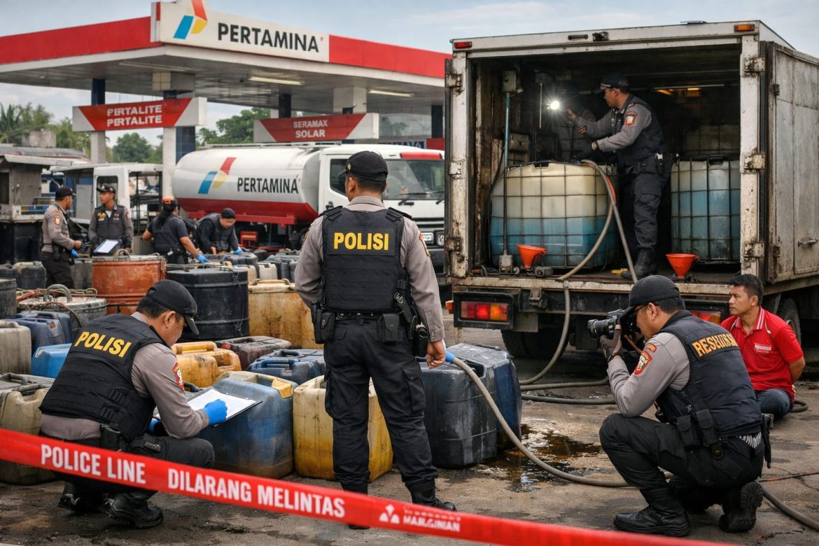 Terkait SPBU Viral di Makassar,Ditreskrimsus Polda Sul-sel Ungkap Fakta Terbaru