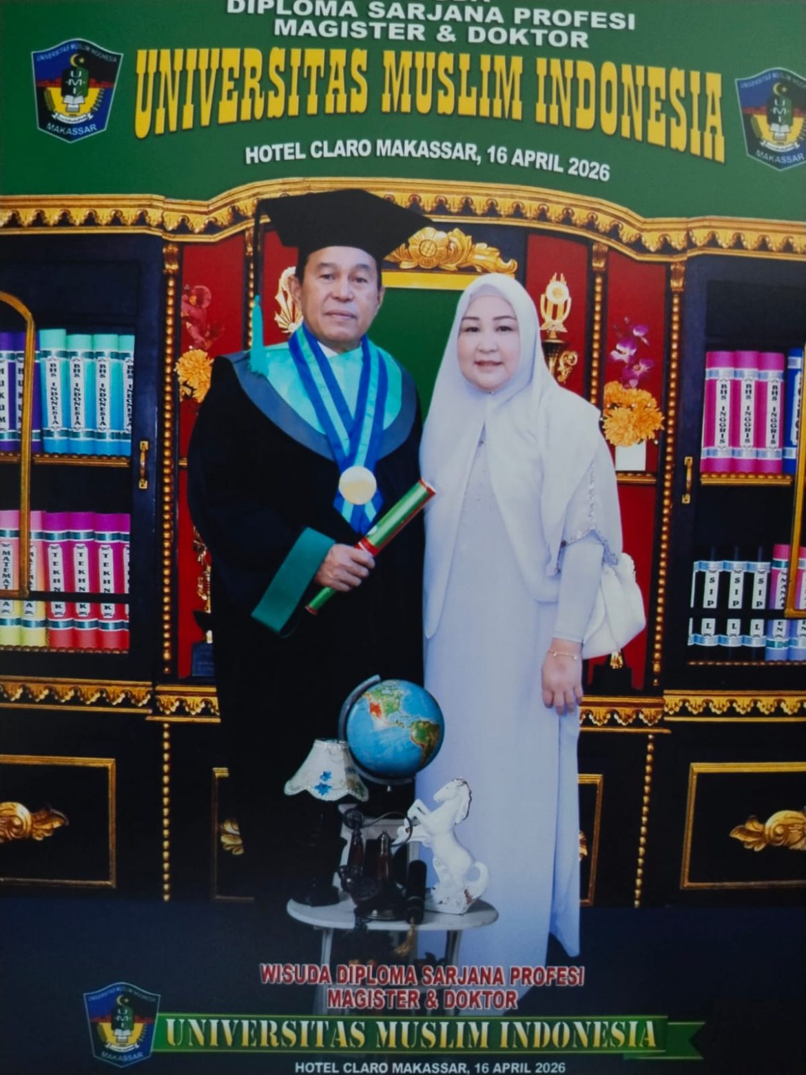 AKBP Andi Janganlolo Raih Gelar Magister Hukum, Bukti Dedikasi untuk Pengabdian di Polda Sulbar