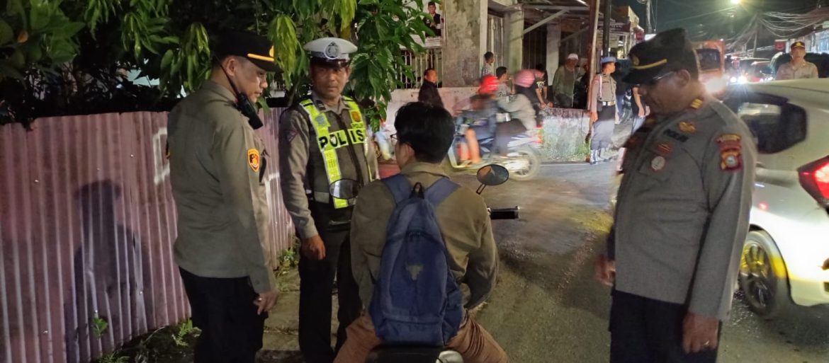 Polsek Biringkanaya Amankan 23 Motor Knalpot Brong dalam Operasi Cipta Kondisi di Makassar