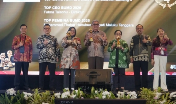 Bupati Maluku Tenggara Borong Penghargaan TOP BUMD 2026