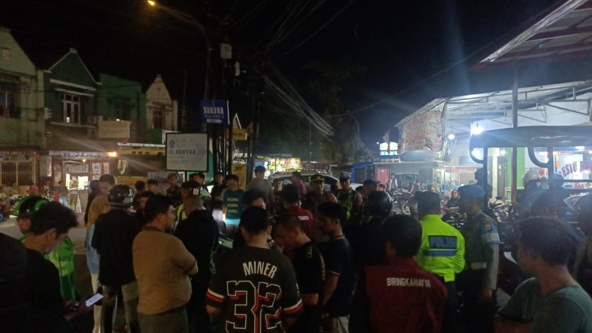 Polsek biringkanaya dan Pemerintah Kelurahan Bergerak Bersama, Knalpot Brong dan menjaga ke Amanan warga 