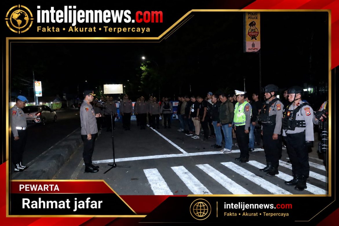 Patroli dan Razia Malam Diperketat, Polrestabes Makassar Fokus Berantas Aksi Geng Motor
