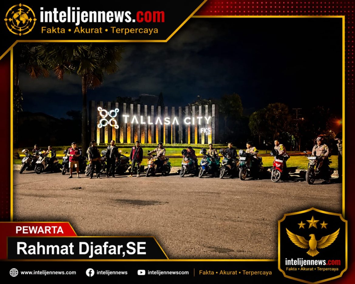 Kapolsek Tamalanrea Pimpin Patroli KRYD,Jaga Keamanan Kota Hingga Dini Hari