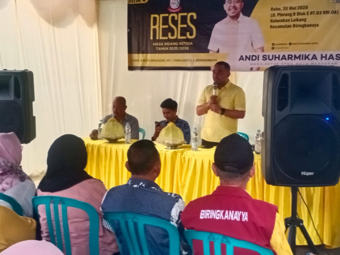 Wakil Ketua DPRD Andi Suharmika, SH Hadiri Kegiatan Reses Masa Sidang III Tahun 2025/2026