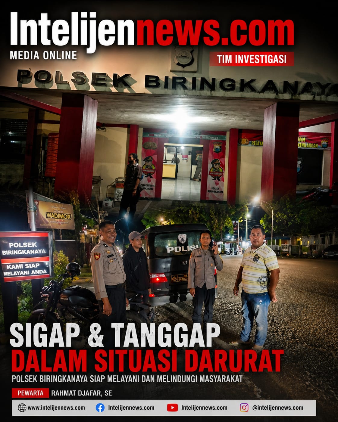 Polisi Hadir di Tengah Masyarakat! Kapolsek AKP Setiawan A Malik Tegaskan Patroli Humanis Jelang Iduladha